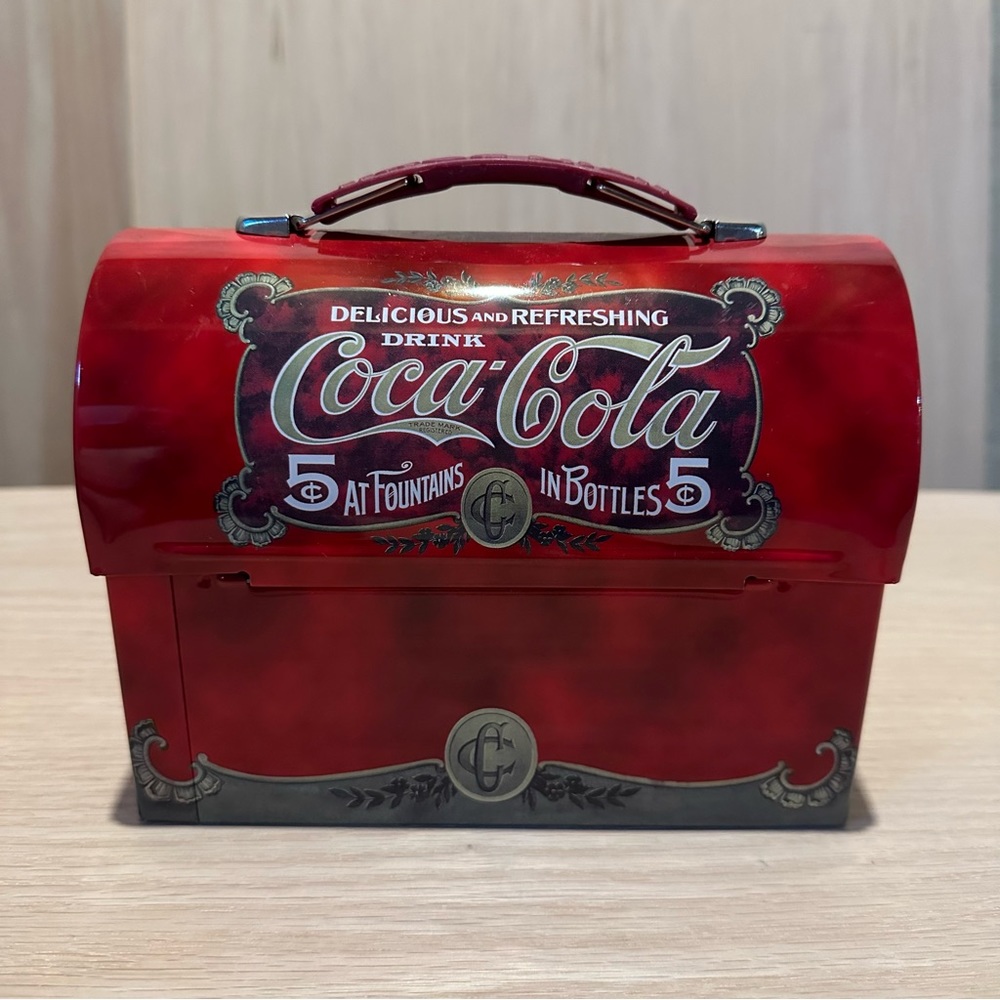 Coca Cola Tin Container!